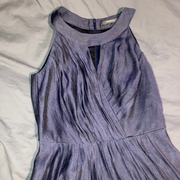 Navy Esprit Dress - Picture 2 of 3